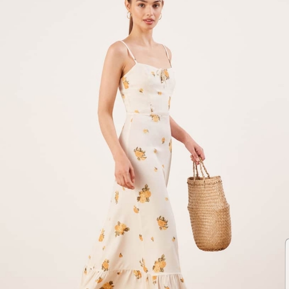 Reformation Dresses & Skirts - Reformation Prairie Floral Dress Size 8